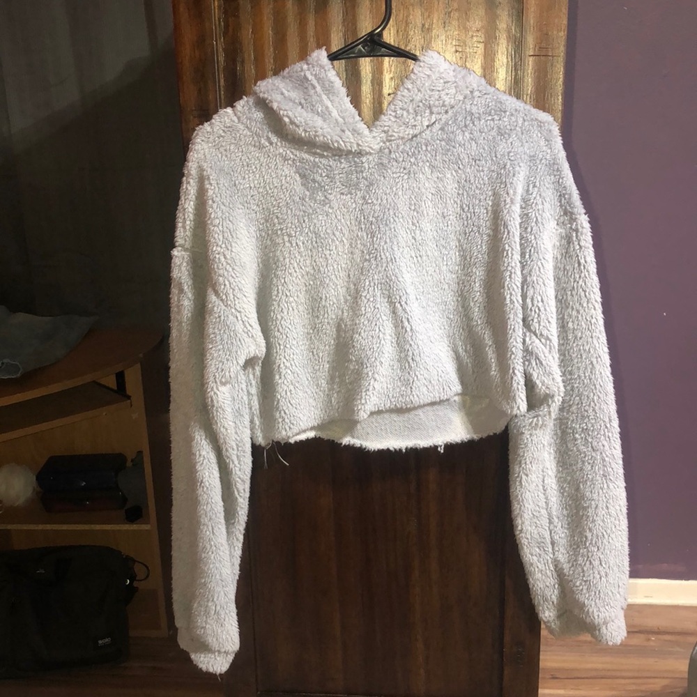 Shein cropped hoodie